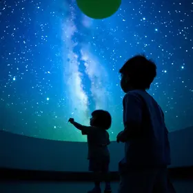 Planetário de Arapiraca com Crianças