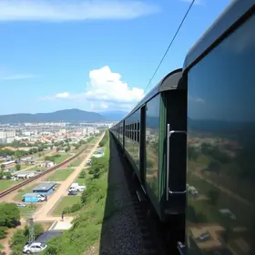 Em Alagoas, Flávio repete promessa de trem ligando capitais no Nordeste