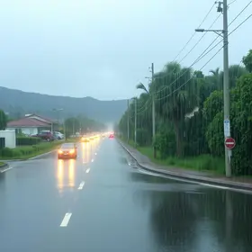 Chuva intensa chega a Arapiraca (AL) e Agreste até sábado (25) com alerta amarelo